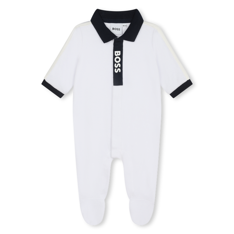 Two-tone velvet pajamas BOSS 
                    BOY