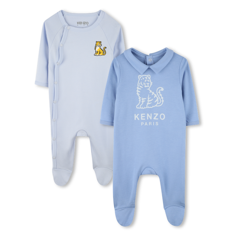 Two-pack of cotton pajamas KENZO KIDS 
                    UNISEX
