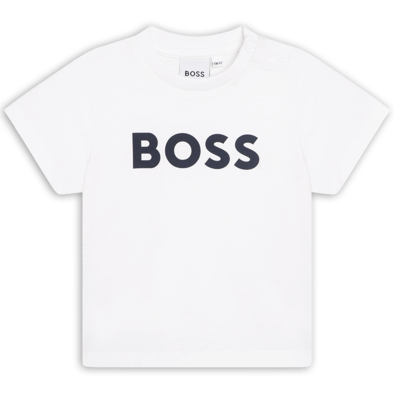 Cotton short-sleeved T-shirt BOSS 
                    BOY
