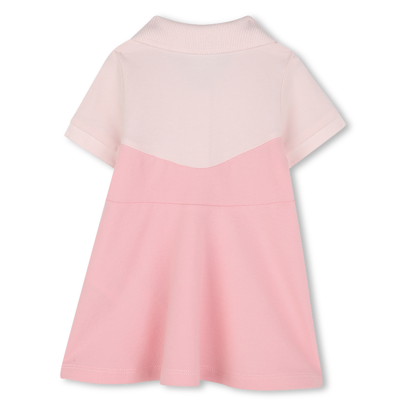 Polo-neck dress with panels BOSS 
                    GIRL