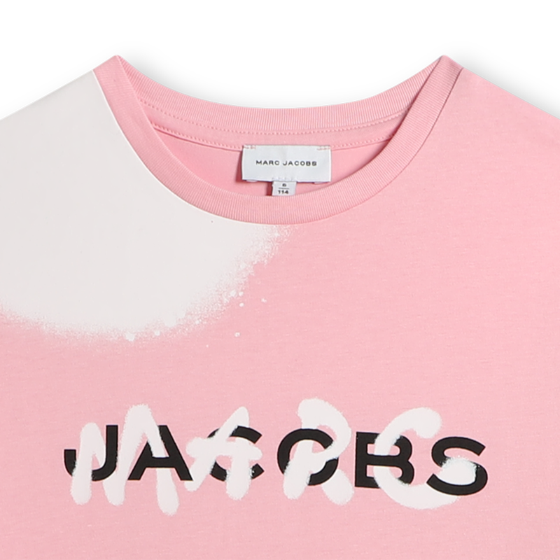 Short-Sleeved Cotton Dress THE MARC JACOBS 
                    GIRL