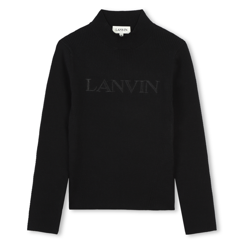 Plain Long-Sleeved Sweater LANVIN 
                    GIRL