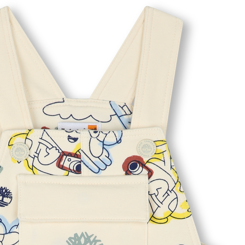 Printed multicolored overalls TIMBERLAND 
                    BOY