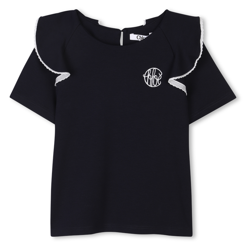 Top with contrasting trim CHLOE 
                    GIRL