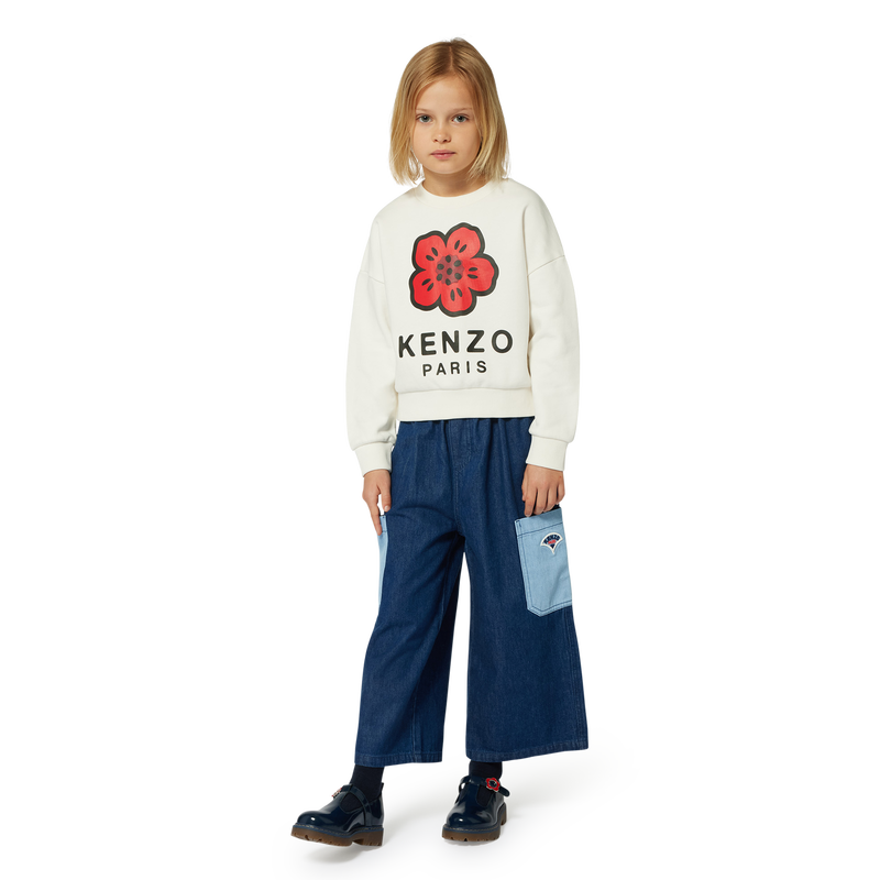 Fleece sweatshirt KENZO KIDS 
                    GIRL