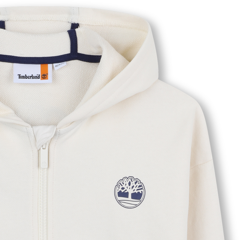 Hooded jogging cardigan TIMBERLAND 
                    BOY