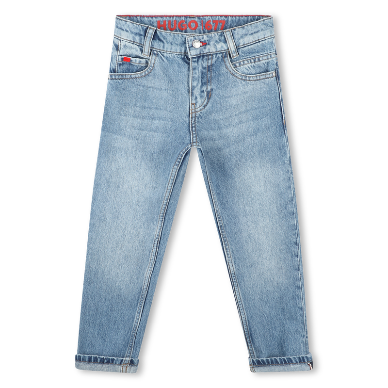 Color jeans HUGO 
                    BOY