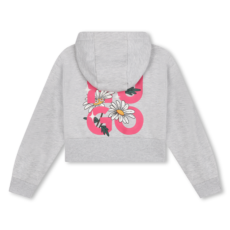 Daisy Zip-Up Hoodie HUGO 
                    GIRL