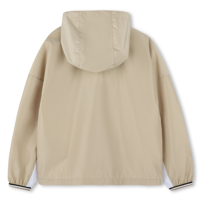 Two-tone hooded windbreaker BOSS 
                    BOY