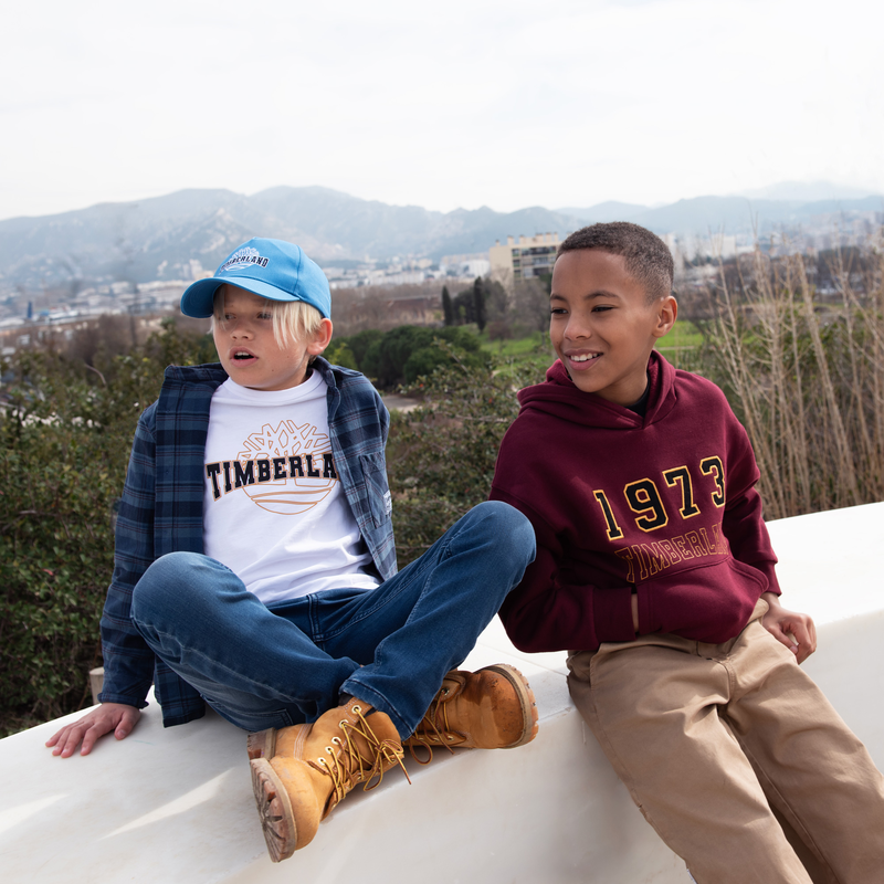 Twill Multipocketed Trousers TIMBERLAND 
                    BOY