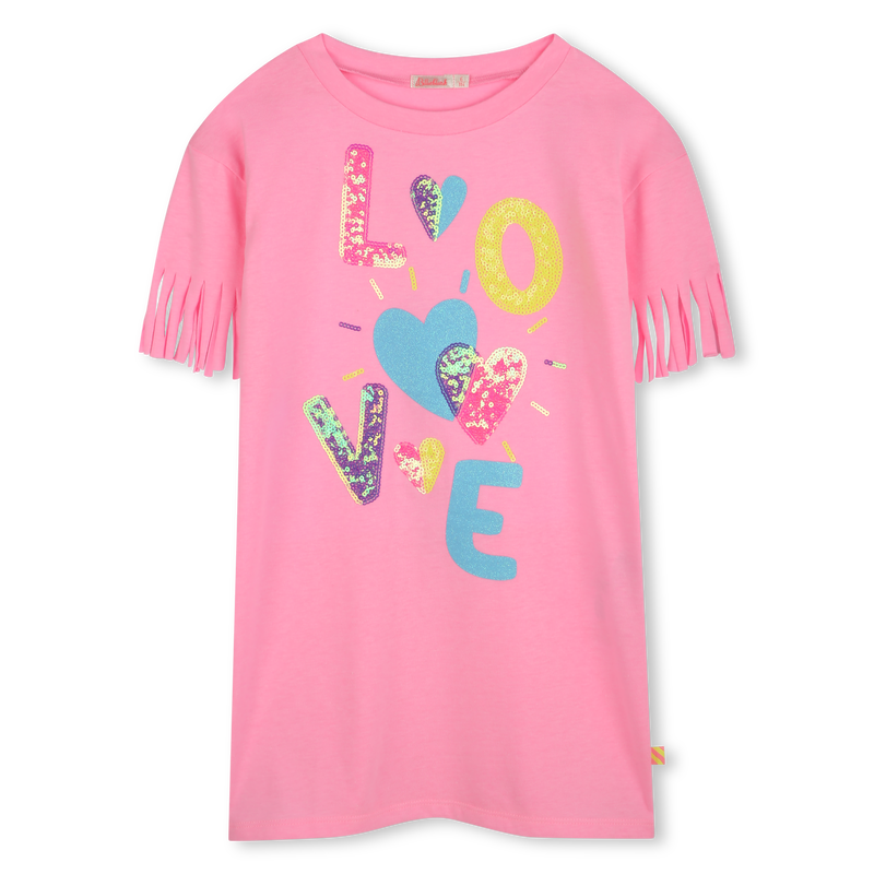 Short-sleeved sequin dress BILLIEBLUSH 
                    GIRL
