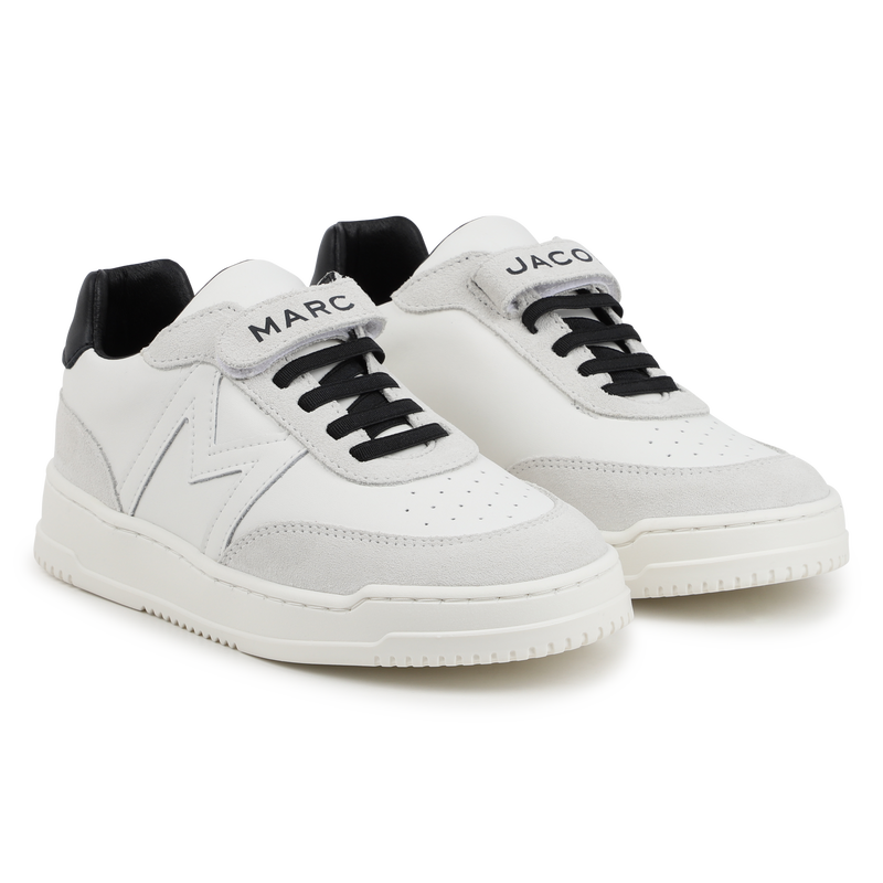 Leather Lace-Up Sneakers THE MARC JACOBS 
                    UNISEX