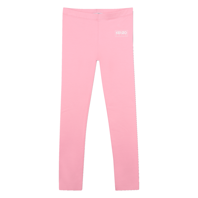 Illustrated logo leggings KENZO KIDS 
                    GIRL