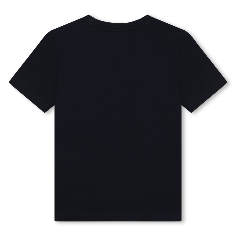 Cotton round-collar T-shirt BOSS 
                    BOY