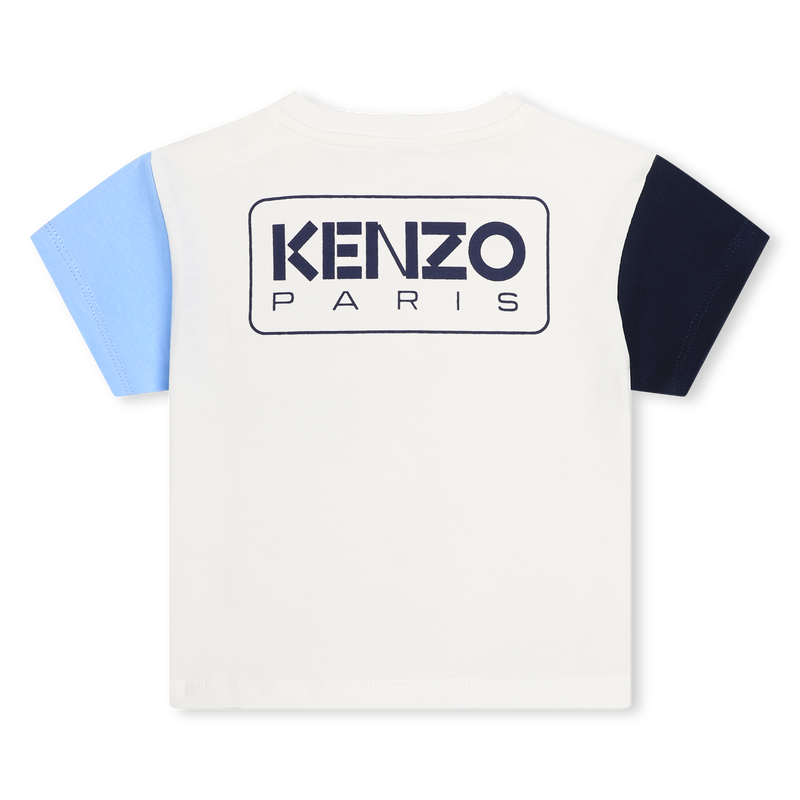 Multicolored cotton T-shirt KENZO KIDS 
                    BOY