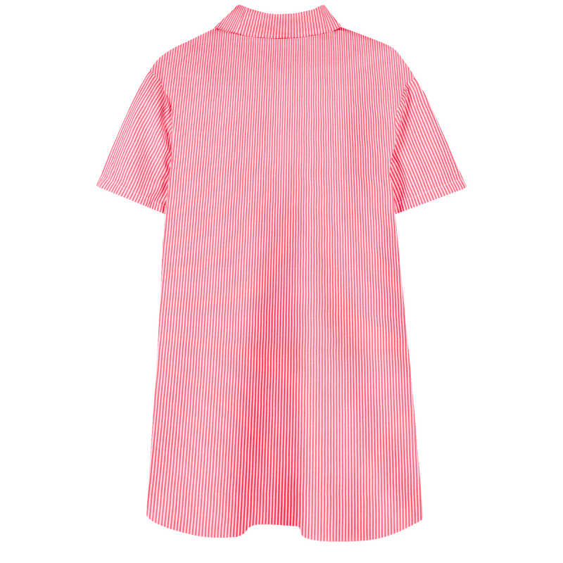 Striped cotton shirt-dress KENZO KIDS 
                    GIRL