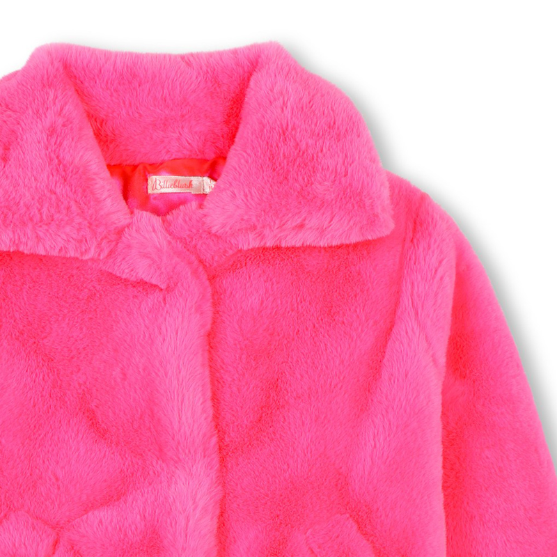 Fluffy Fleece Coat BILLIEBLUSH 
                    GIRL