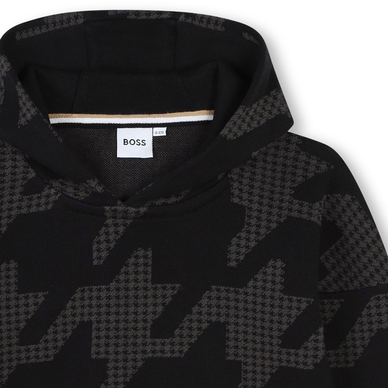 Knitted Hooded Sweater BOSS 
                    BOY