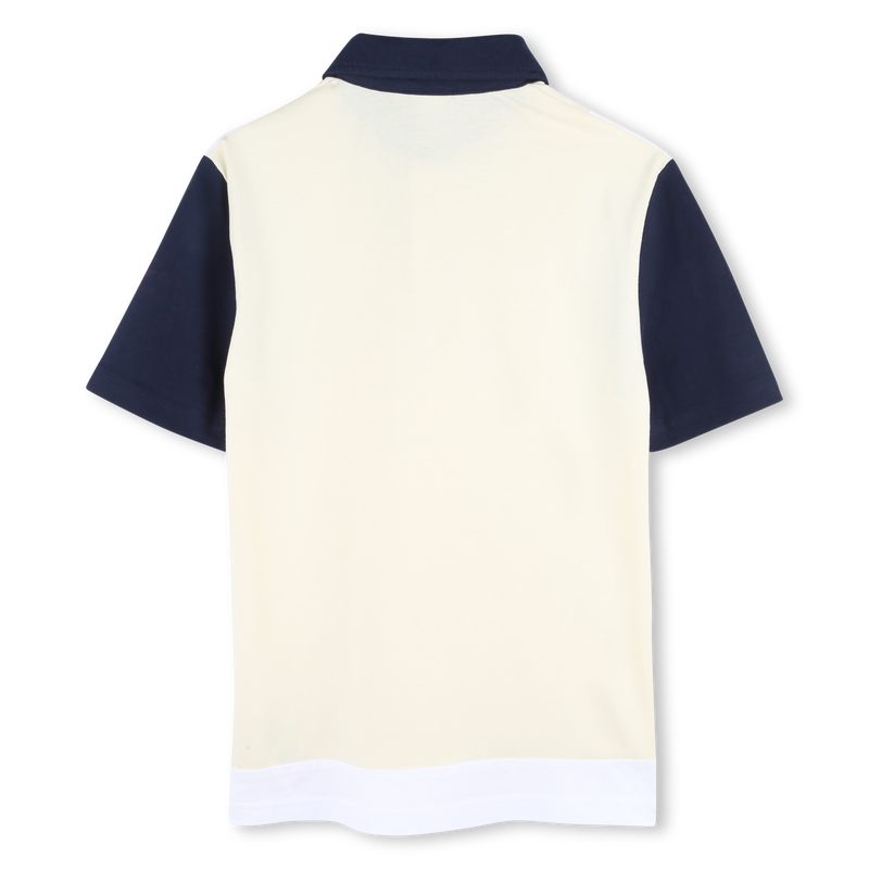 Short-sleeved cotton polo BOSS 
                    BOY