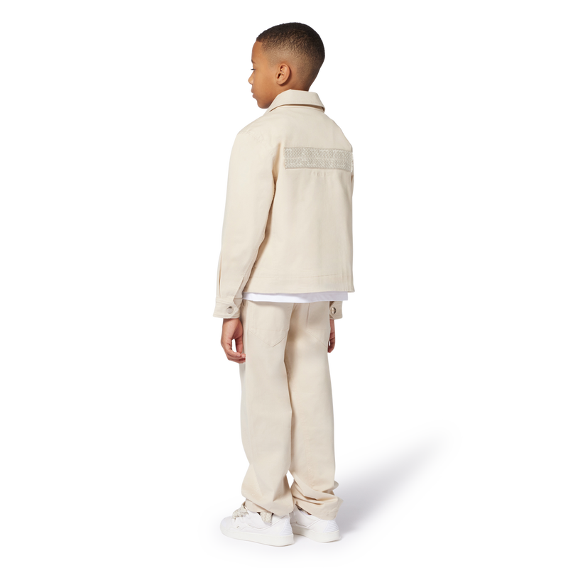 Baggy cotton trousers LANVIN 
                    BOY
