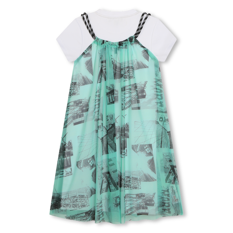 Layered-effect dress DKNY 
                    GIRL
