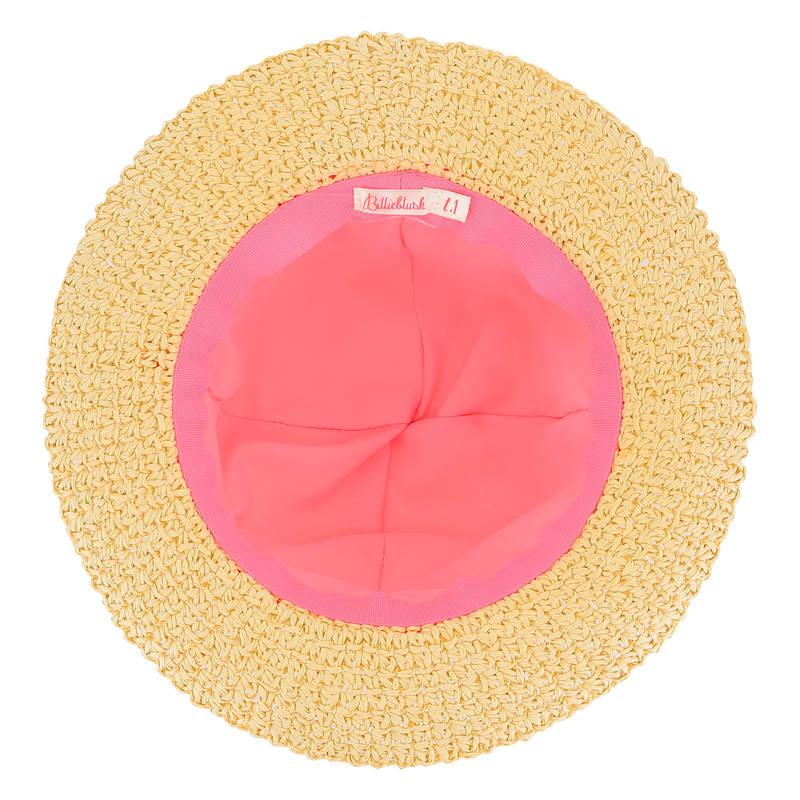 Pompom straw hat BILLIEBLUSH 
                    GIRL