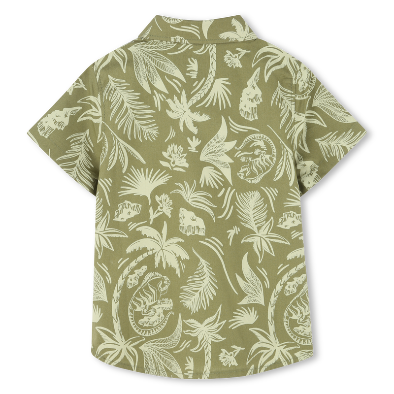 Printed poplin shirt BOSS 
                    BOY
