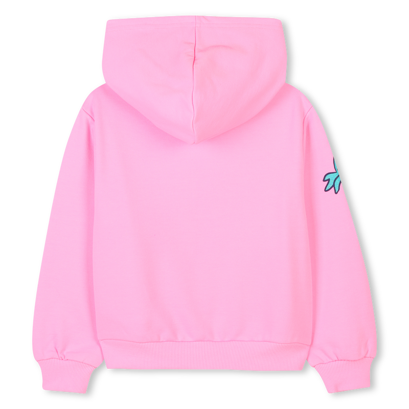 Hooded fleece cardigan BILLIEBLUSH 
                    GIRL