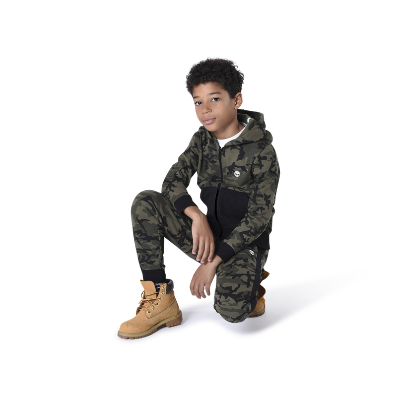 Hooded fleece sweatshirt TIMBERLAND 
                    BOY