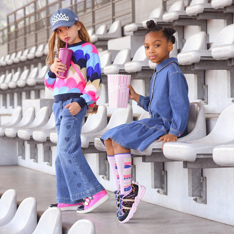 Sequined Denim Baseball Cap BILLIEBLUSH 
                    GIRL