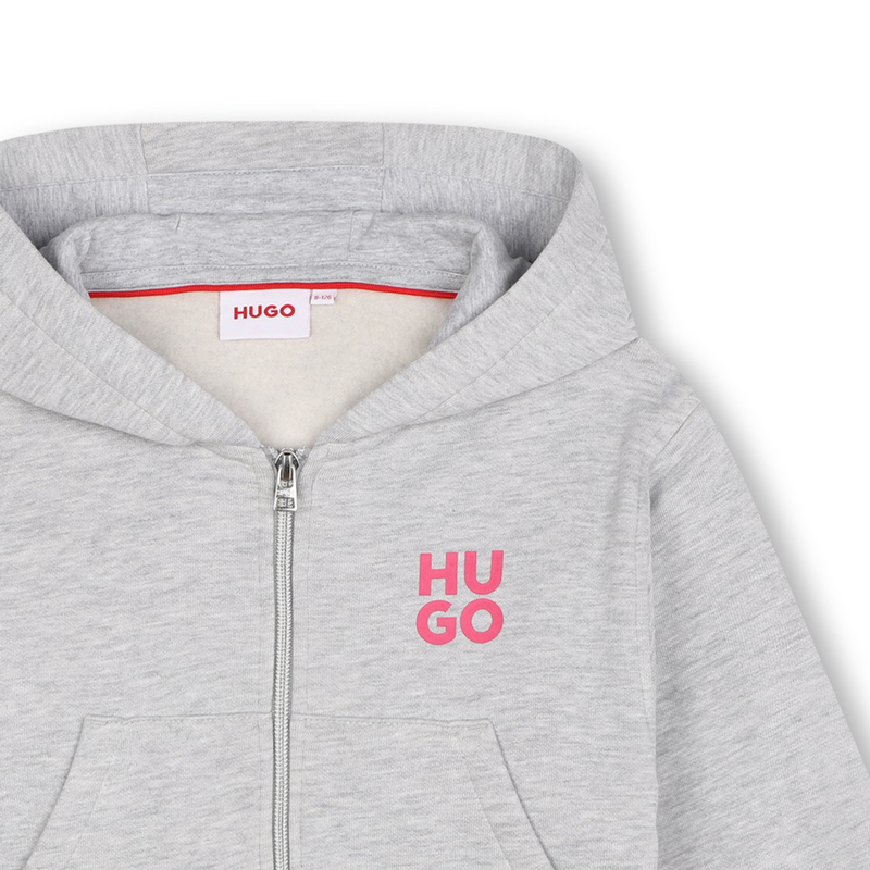 Daisy Zip-Up Hoodie HUGO 
                    GIRL