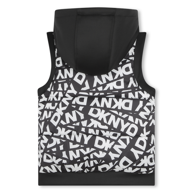 Hooded Puffer Vest DKNY 
                    UNISEX