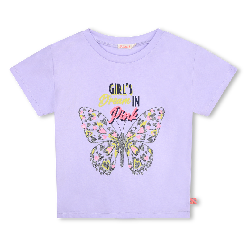 Butterfly sequin-graphic tee BILLIEBLUSH 
                    GIRL