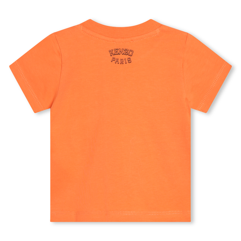 Cotton press-stud T-shirt KENZO KIDS 
                    UNISEX