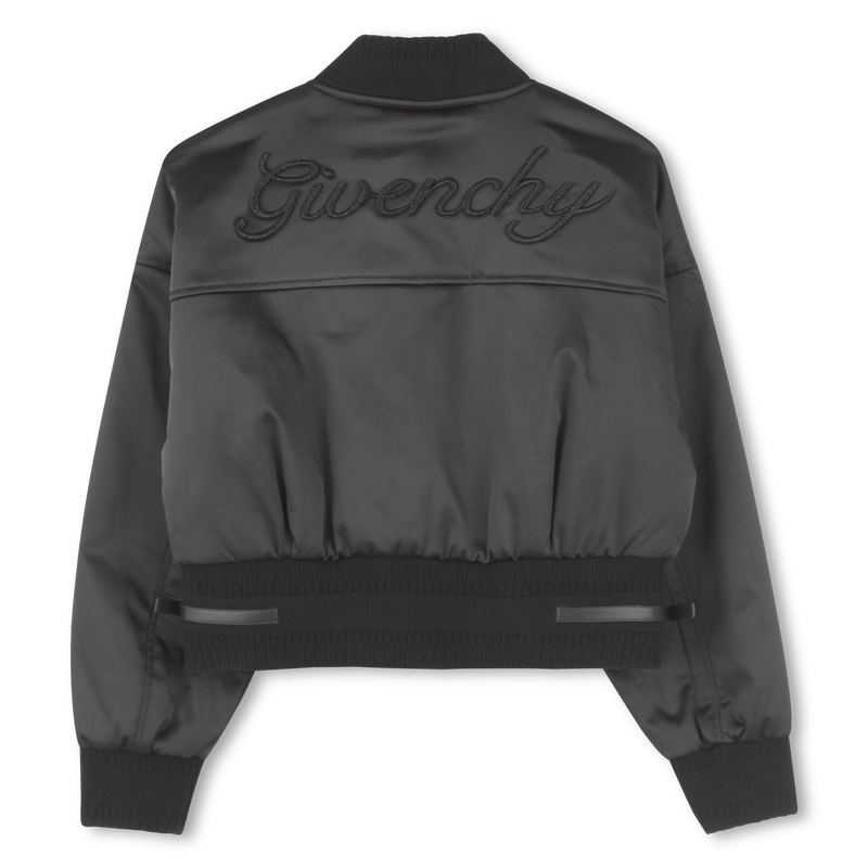 Satin snap fastener jacket GIVENCHY 
                    GIRL