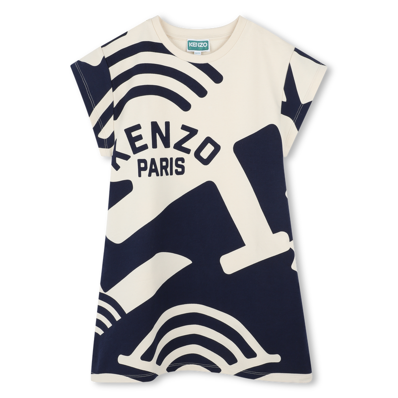 Lightweight fleece dress KENZO KIDS 
                    GIRL