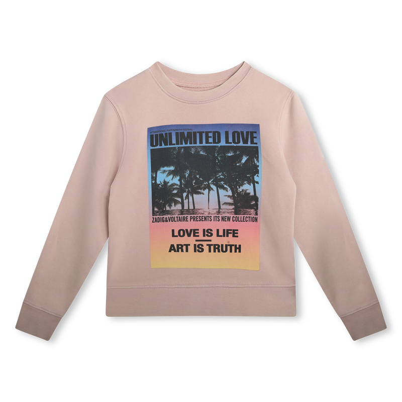 Fleece Sweatshirt ZADIG & VOLTAIRE 
                    GIRL
