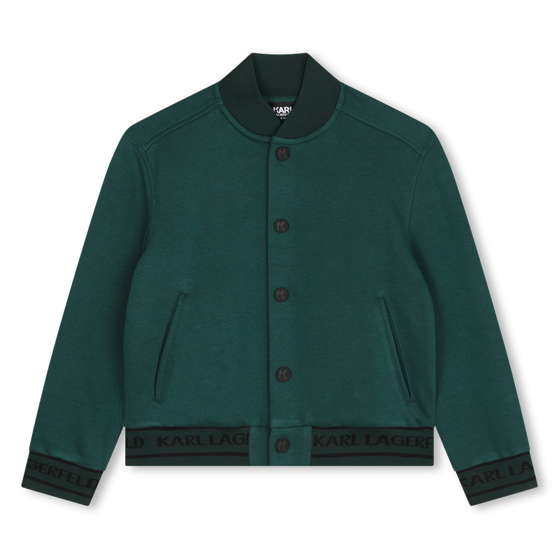 Fleece Sweatshirt KARL LAGERFELD KIDS 
                    BOY