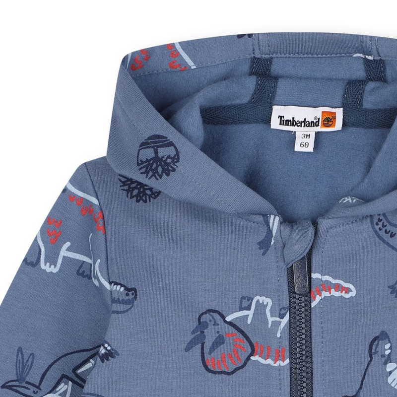 Hooded Zipped Sweatshirt TIMBERLAND 
                    BOY
