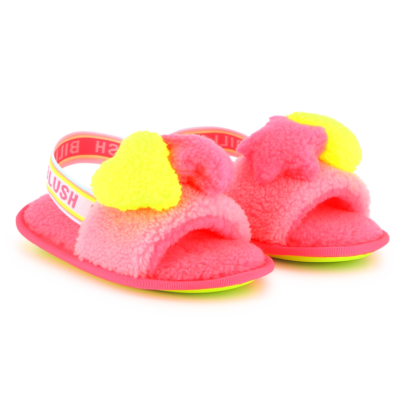 Fluffy fleece slippers BILLIEBLUSH 
                    GIRL