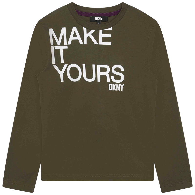 T-shirt with print DKNY 
                    BOY
