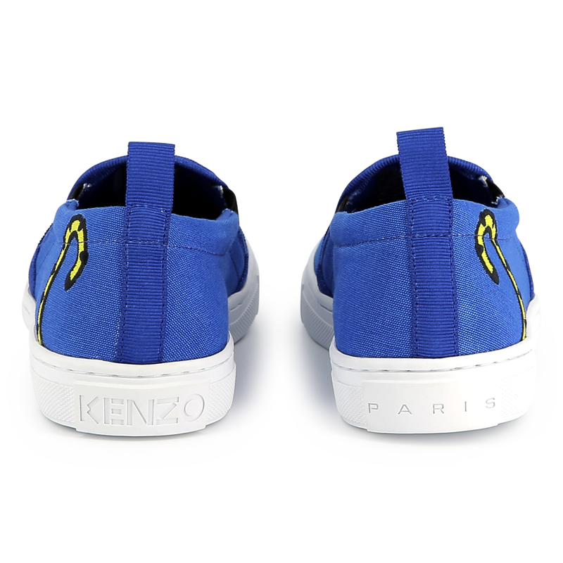 Elasticated canvas sneakers KENZO KIDS 
                    UNISEX