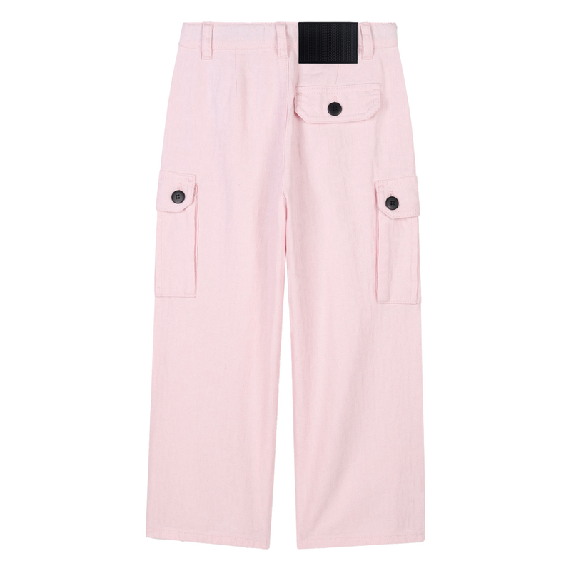 Cotton trousers with pockets THE MARC JACOBS 
                    GIRL
