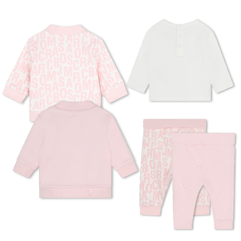 Three-Piece Cotton Set THE MARC JACOBS 
                    UNISEX