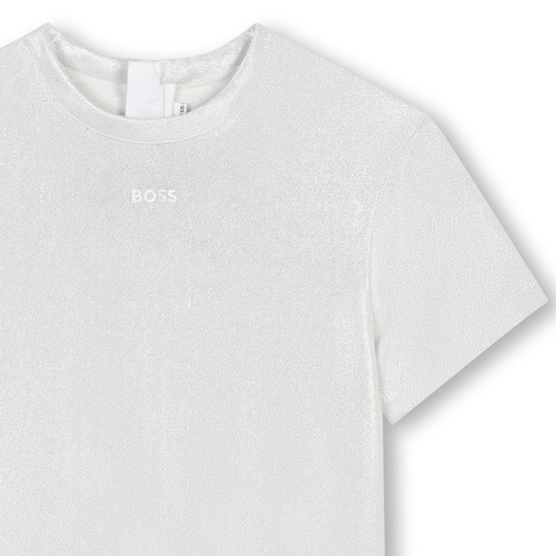 Lined Short-Sleeved Dress BOSS 
                    GIRL