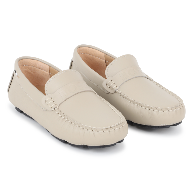 Leather loafers BOSS 
                    BOY