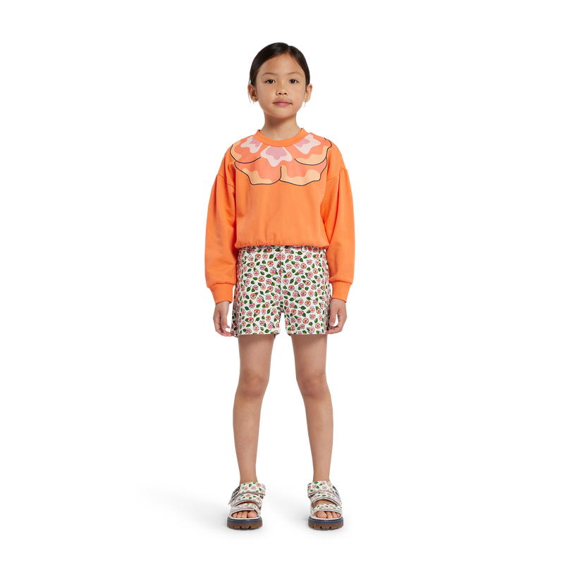 Lightweight fleece sweatshirt KENZO KIDS 
                    GIRL
