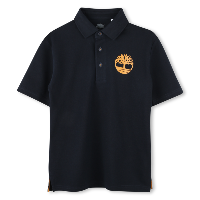 Logo Print Polo Shirt TIMBERLAND 
                    BOY