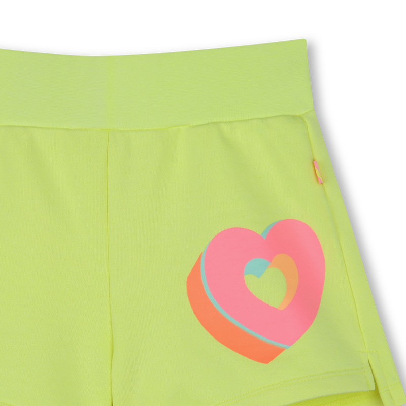 Fleece shorts with hearts BILLIEBLUSH 
                    GIRL