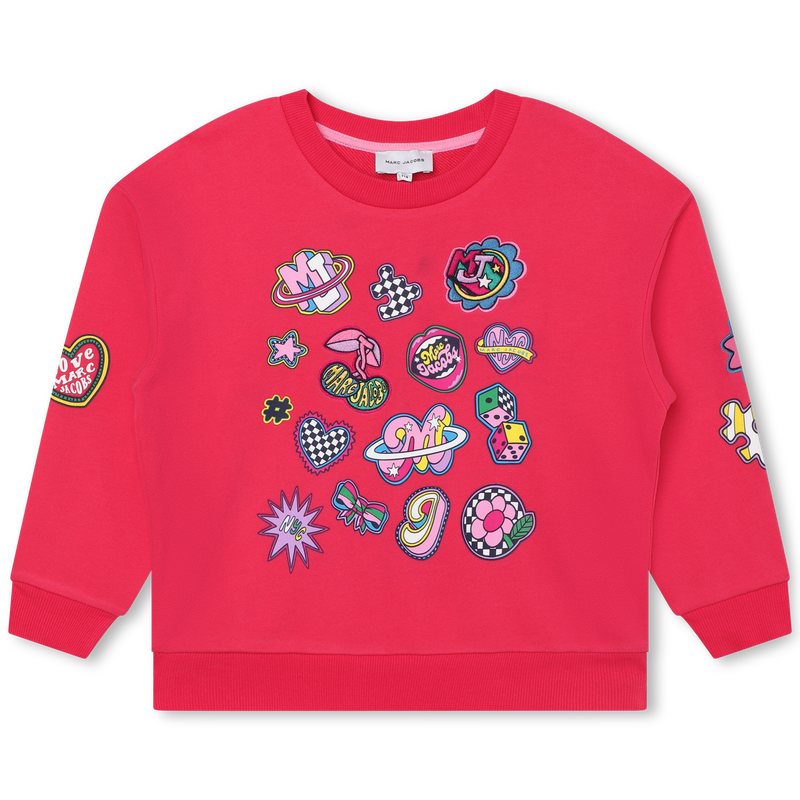 Fleece sweatshirt THE MARC JACOBS 
                    GIRL